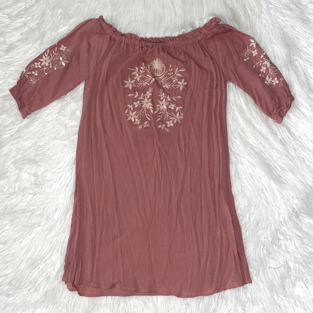 off the shoulder sundress